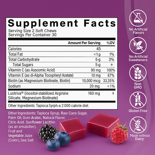 Growelle™ Hair Growth Gummies